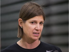 Women's basketball team head coach Lisa Thomaidis.
