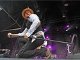 Gord Downie of the Tragically Hip entertains at the Northlands Outdoor Festival in 2011.