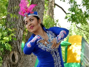 A performer at the Turkish Festival in McIntyre Park on Saturday June 23, 2012.