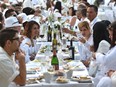 Last year's Diner En Blanc was held in Winston Churchill Square.