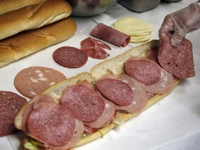 Italian meats and cheeses will be available at the new Mercato by Italian Bakery in St. Albert.