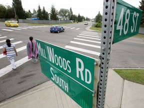 The Mill Woods Road South and 48 Street intersection, in Edmonton on Wednesday July 20, 2016.