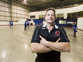 Norm Spitzer is the GM for all the junior team Canada teams taken on Tuesday, July 26, 2016 in Edmonton. Greg Southam / Postmedia  (This is for a Dan Barne's story) For a story by Ainslie Curickshank running on July 28