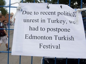 The Edmonton Turkish Festival scheduled for Saturday, July 16, 2016 in Old Strathcona was postponed due to the recent attempted coup in Turkey.
