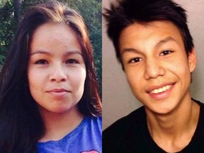 RCMP are investigating the shooting deaths of Dylan Laboucan, 17, and Cory Grey, 19.