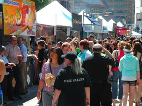 The 2018 Taste of Edmonton will be moved from Churchill Square to the  Federal Building plaza.