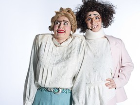 The Seminar With Madge and Taffy, a Glitter Gizzard production at Edmonton Fringe 2016