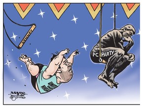 PC Party ponders as Jason Kenney takes a flying leap towards a united right.