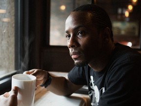 Edmonton hip-hop artist Arlo Maverick, also known as Marlon Wilson.