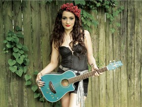 Lindi Ortega performs at Sherwood Park's Festival Place on Thursday, Sept. 5.