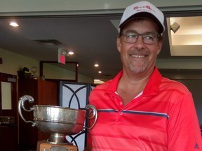 Brian Laubman after winning the Edmonton Men's Amateur Open on Aug. 8, 2016.