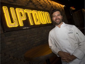 Executive Chef Chris Mills poses for a photo in the new Joey Bell Tower restaurant, 10310 101 St., in Edmonton on Aug. 17, 2016.