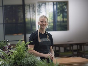 Kelsey Johnson is the head chef at the new Cafe Linnea.