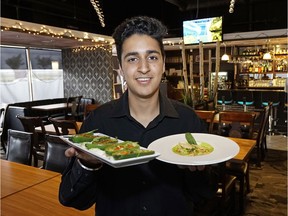 Manny Singh (manager) at Saffron Indian Cuisine restaurant located at 469 Parsons Road SW.