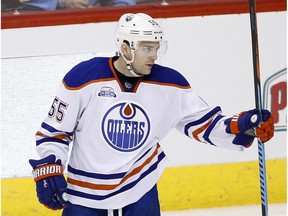 Edmonton Oilers forward Mark Letestu.