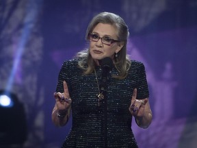 Carrie Fisher, seen here in Montreal at Just for Laughs, will be at the Edmonton Comic & Entertainment Expo next month.