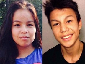 RCMP have arrested a suspect in the shooting deaths of Dylan Laboucan, 17, and Cory Grey, 19, from the Whitefish River First Nation.