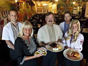 The Wozniak family, owners of Taste of Ukraine in St. Albert, are hosting a fundraiser for breast cancer research.