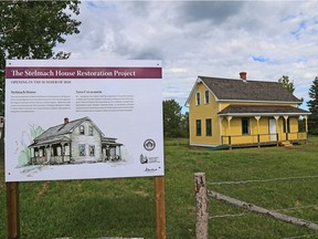 The 1918 home of former premier Ed Stelmach's grandparents has been restored as an interpretive centre within the Ukrainian Cultural Heritage Village, east of Edmonton. The village will host a blessing and ribbon-cutting of the new Stelmach House Learning Centre this Sunday, August 7, as it kicks off a year's worth of activities to commemorate the 125th anniversary of Ukrainian settlement in Canada.
