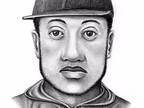 The Edmonton Police Service is releasing a composite sketch and video still of a suspect connected to an alleged assault on Saskatchewan Drive last week.