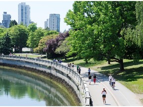 Mayor Don Iveson is pushing for a river valley project similar to Vancouver's popular seawall.