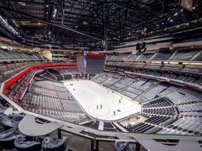 The ice at Rogers Place.