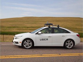 Uber announced Friday that Edmonton is the first Canadian city to be mapped by the ride-sharing company.