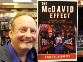 Marty Klinkenberg, author of The McDavid Effect, is part of this year's LitFest in October.