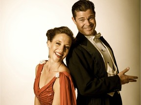 Belinda Cornish and John Ullyatt in We Were Dancing, a Noel Coward double-bill.