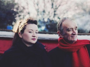 Eliza Carthy and her father Martin Carthy, performing this weekend at the Edmonton Folk Music Festival.