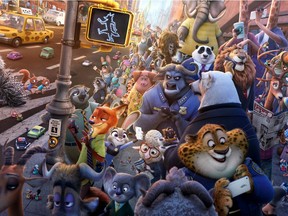 Zootopia, playing at Churchill Square on Aug. 16.