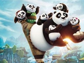 Kung Fu Panda 3, playing at Churchill Square on Aug. 23.