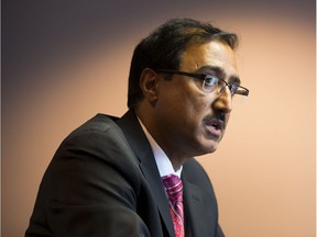 Federal Infrastructure Minister Amarjeet Sohi on Tuesday, September 6, 2016 in Edmonton.