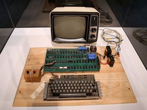 The massive amount of data analytics able to be done today was likely unthinkable when this Apple-1 computer was built in 1976.