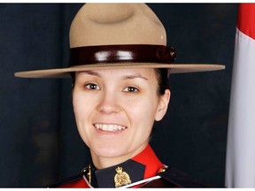 Const. Chelsea Robinson of the RCMP Stony Plain detachment was patrolling an impaired driver when her marked RCMP patrol car collided with a semi-tractor trailer at Highway 16 and Range Road 15, near Stony Plain. Robinson was seriously injured in the collision and taken to hospital in Edmonton where she later died.