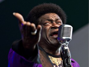 Charles Bradley performs at the Edmonton Folk Music Festival in 2013.