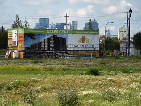 The Station Pointe site on Fort Road in Edmonton.