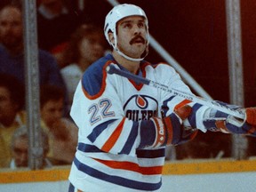 Edmonton Oilers defenceman Charlie Huddy in an undated photo.