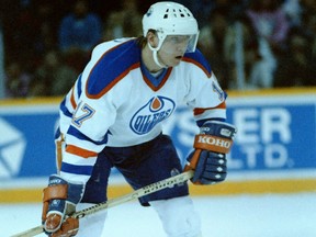 Edmonton Oilers forward Jari Kurri in an undated photo.