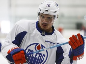 Edmonton Oilers forward Nail Yakupov.