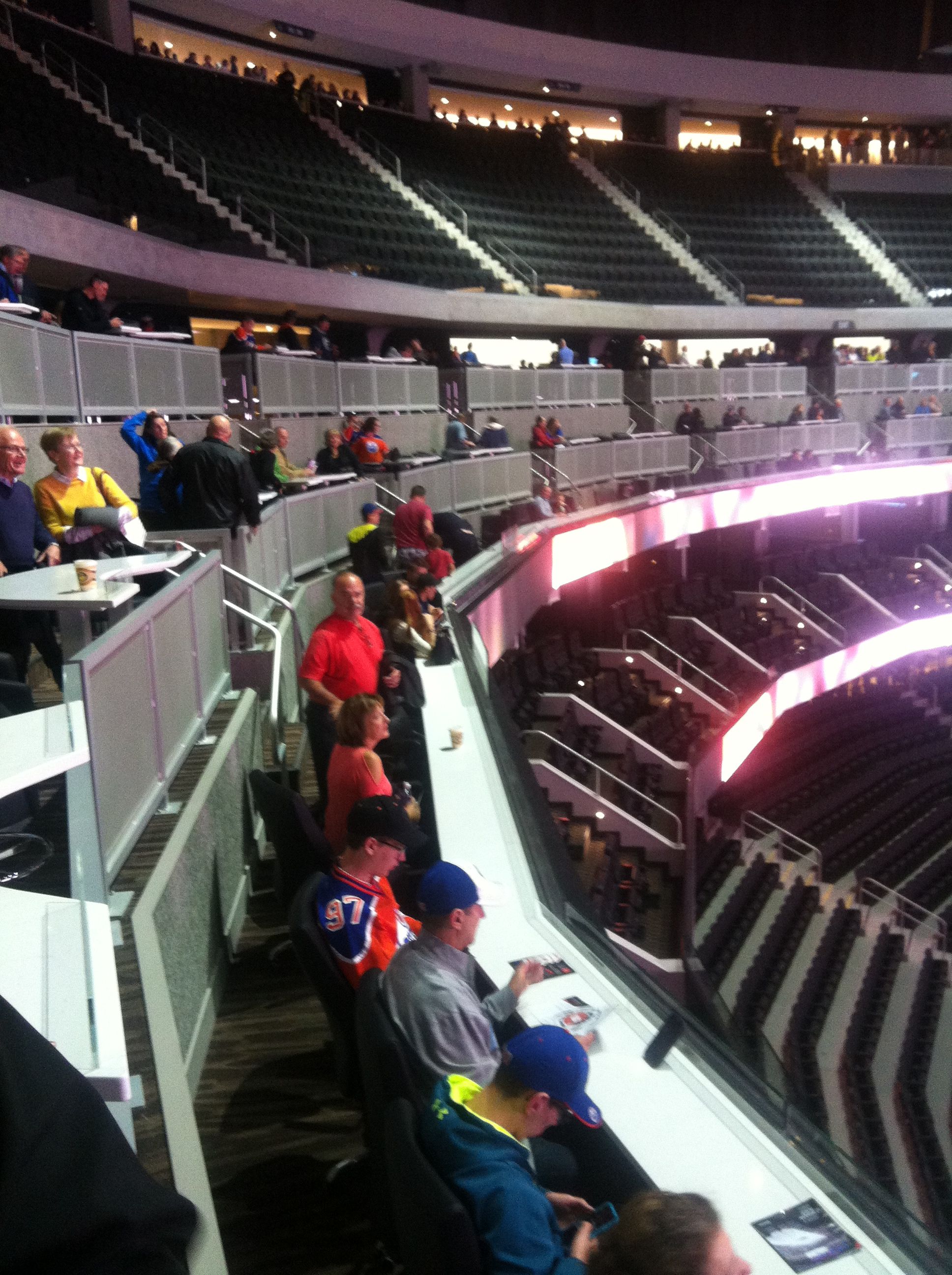Loge Tables at Rogers Place 
