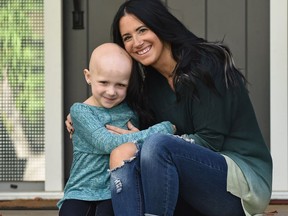 Nicole Rice and her daughter, Kate, are part of an upcoming fundraiser for the Canadian Alopecia Areata Foundation.