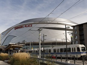 Rogers Place is seen from the north west in Edmonton on Sept. 22, 2016.