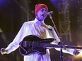 Twenty One Pilots perform on stage at the Sonic Boom Festival held at Borden Park in Edmonton on Saturday September 3, 2016.