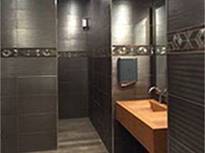 The Whitecourt Esso Super Station is one of five finalists for the 2016 Canada's Best Restroom Contest for its luxuriously decorated loos.