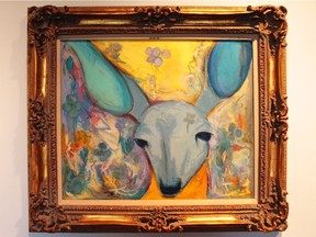 Yvonne DuBourdieu's Bella with Golden Neck is up at Nina Haggerty.