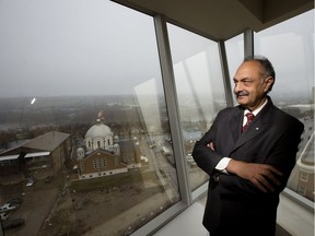 Prem Singhmar, owner of the new Hyatt Place Hotel, 9576 Jasper Ave. inside the newly opened hotel on Oct. 27, 2016.