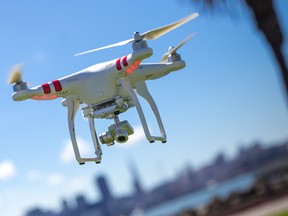 A man has been charged for flying a drone inappropriately in Edmonton.