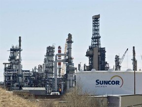 The Suncor Refinery in Edmonton is seen on Tuesday, April 29, 2014.