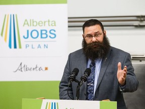 Leduc-Beaumont NDP MLA Shaye Anderson proposed zeroing in on the agrifood and agribusiness sectors to try and find ways to kickstart Alberta’s flailing economy.